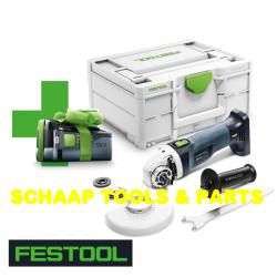 Accu Haakse slijper body AGC 18-125 Li EB-Basic in SYS3 M 187 | 576825